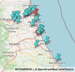 Mappa Traversa Via Nazionale per Teramo, 64021 Giulianova TE, Italia (15.7025)