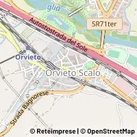 Mapa Orvieto