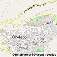 地図 Orvieto