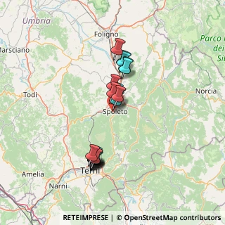 Mappa Via San Paolo, 06049 Spoleto PG, Italia (12.6695)