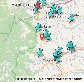 Mappa Via Giuseppe Mazzini, 64012 Zona Industriale Campovalano TE, Italia (9.3125)