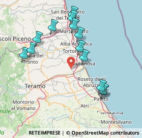 Mappa Via s.p, 64023 Mosciano Sant'Angelo TE, Italia (16.67308)