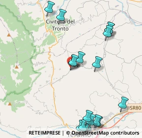 Mappa Via del Monastero, 64012 Campli TE, Italia (5.691)