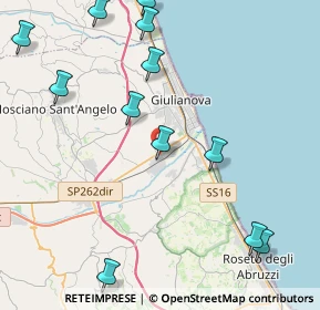 Mappa Zona Industriale Colleranesco snc, 64021 Giulianova TE, Italia (5.465)