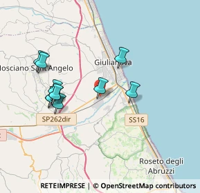 Mappa Zona Industriale Colleranesco snc, 64021 Giulianova TE, Italia (3.68273)