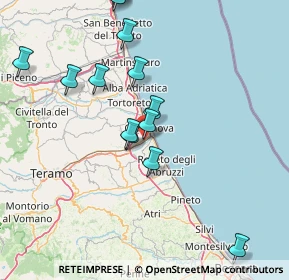 Mappa Zona Industriale Colleranesco snc, 64021 Giulianova TE, Italia (17.56357)