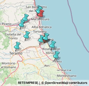 Mappa Zona Industriale Colleranesco snc, 64021 Giulianova TE, Italia (13.5475)