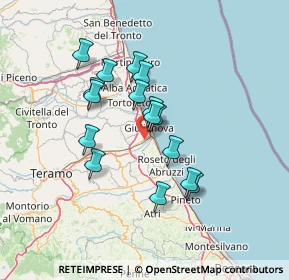 Mappa Zona Industriale Colleranesco snc, 64021 Giulianova TE, Italia (11.83438)