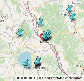 Mappa Via Taro, 05018 Orvieto TR, Italia (13.48842)
