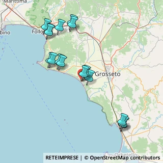 Mappa Via delle Collacchie, 58100 Marina di Grosseto GR, Italia (17.71688)