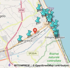 Mappa Zona Industriale, 64021 Giulianova TE, Italia (2.084)