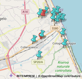 Mappa Zona Industriale, 64021 Giulianova TE, Italia (2.04429)