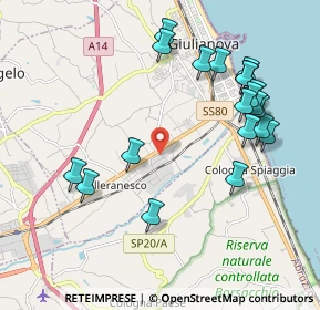 Mappa Zona Industriale, 64021 Giulianova TE, Italia (2.2905)