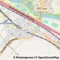 Mapa Orvieto