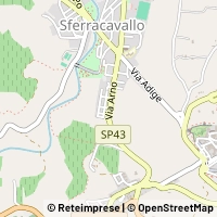 Mapa Orvieto