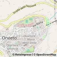 Mapa Orvieto