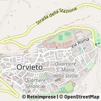 Karte Orvieto