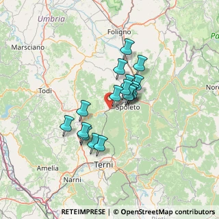 Mappa Via dell'Artigiano, 06049 Spoleto PG, Italia (10.40529)