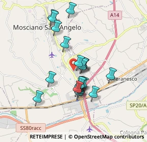 Mappa Viale Primo Maggio, 64023 Mosciano Sant'Angelo TE, Italia (1.5765)