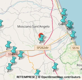 Mappa Viale Primo Maggio, 64023 Mosciano Sant'Angelo TE, Italia (6.90722)