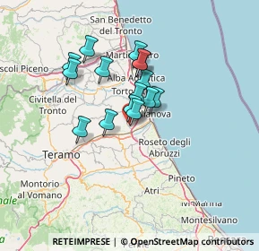 Mappa Viale Primo Maggio, 64023 Mosciano Sant'Angelo TE, Italia (10.10333)