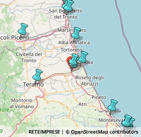 Mappa Viale Primo Maggio, 64023 Mosciano Sant'Angelo TE, Italia (21.86385)