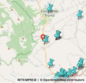 Mappa 64012 Zona Industriale Campovalano TE, Italia (6.825)