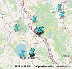 Mappa Via Ombrone, 05018 Orvieto TR, Italia (13.37684)