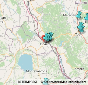 Mappa Via Ombrone, 05018 Orvieto TR, Italia (18.80417)