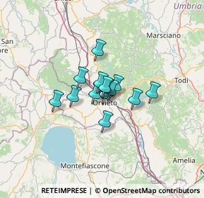 Mappa Via Ombrone, 05018 Orvieto TR, Italia (6.90214)