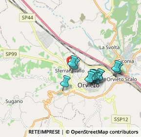 Mappa Via Ombrone, 05018 Orvieto TR, Italia (1.51833)