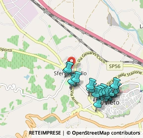 Mappa Via Ombrone, 05018 Orvieto TR, Italia (1.0715)