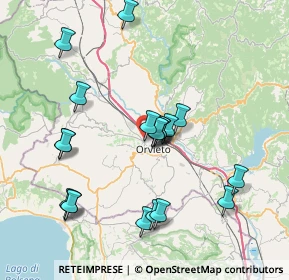 Mappa Via Ombrone, 05018 Orvieto TR, Italia (7.9335)