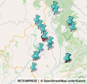 Mappa SP10, 58055 Semproniano GR, Italia (7.833)