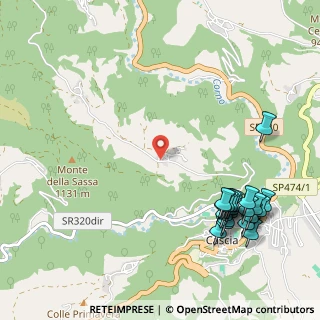 Mappa Località Atri, 06043 Cascia PG, Italia (1.409)