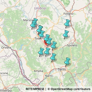 Mappa Località Selvarelle Alte, 05021 Acquasparta TR, Italia (11.56643)