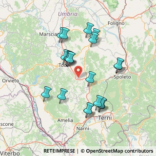 Mappa Località Selvarelle Alte, 05021 Acquasparta TR, Italia (14.651)