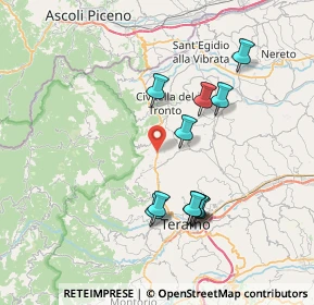 Mappa 64012 Campovalano TE, Italia (7.30545)