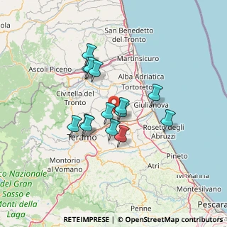 Mappa 64020 Bellante TE, Italia (11.19643)