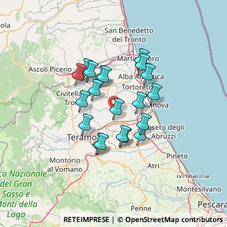 Mappa 64020 Bellante TE, Italia (11.4975)
