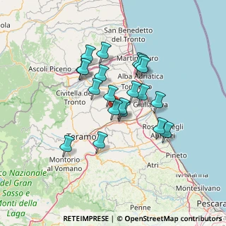 Mappa 64020 Bellante TE, Italia (11.544)