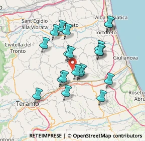Mappa 64020 Bellante TE, Italia (6.5135)