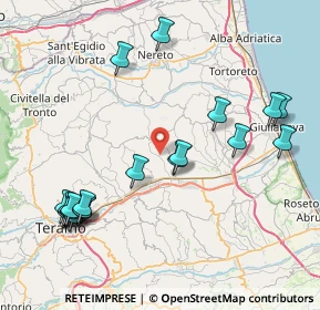 Mappa 64020 Bellante TE, Italia (9.8005)