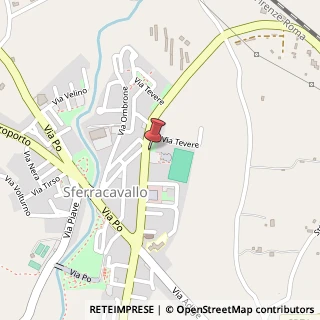 Mappa Via Tevere, 05018 Sferracavallo TR, Italia, 05018 Orvieto, Terni (Umbria)