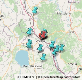 Mappa Piazza Ventinove Marzo, 05018 Orvieto TR, Italia (8.802)