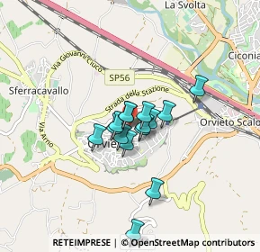 Mappa Piazza Ventinove Marzo, 05018 Orvieto TR, Italia (0.56533)