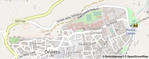 Mappa Orvieto