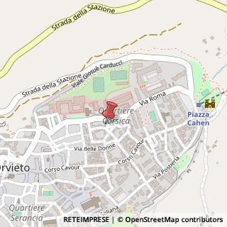 Mappa Vicolo Angelo Da Orvieto, 3, 05018 Orvieto, Terni (Umbria)