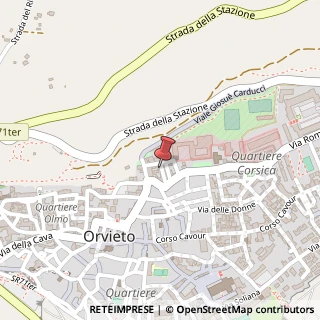 Mappa Via Ripa Corsica, 7, 05018 Orvieto, Terni (Umbria)