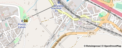 Mappa Orvieto